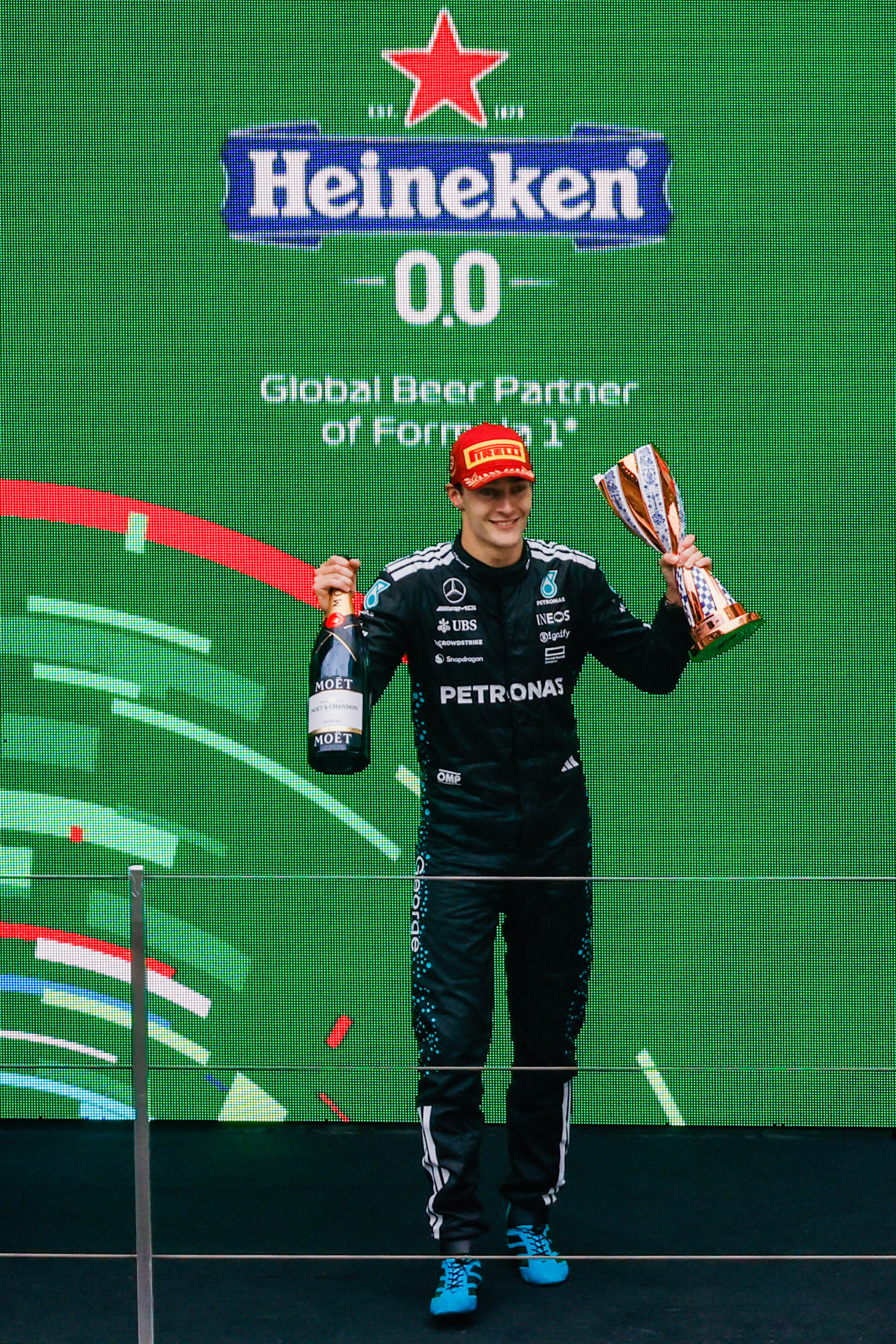 索伯车队碾压梅赛德斯，拉塞尔状态火热